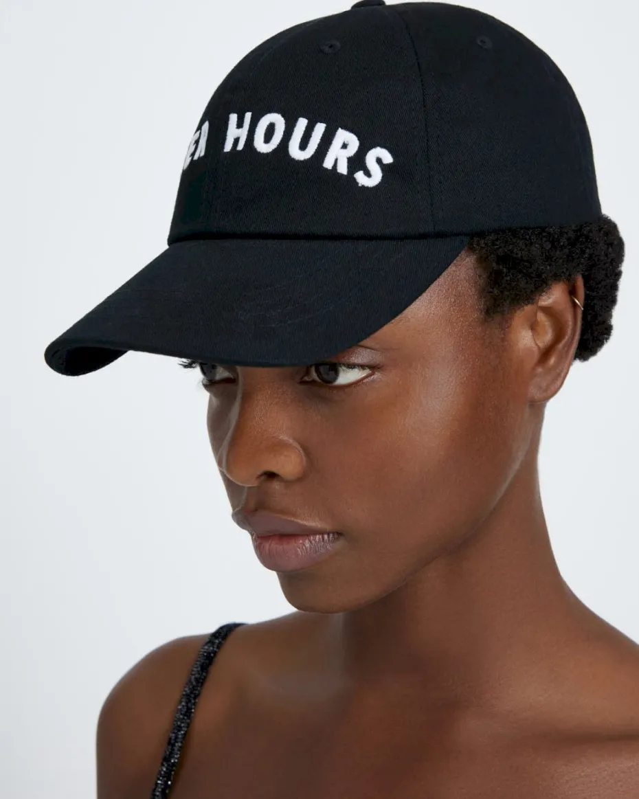 After Hours Baseball Cap in Black