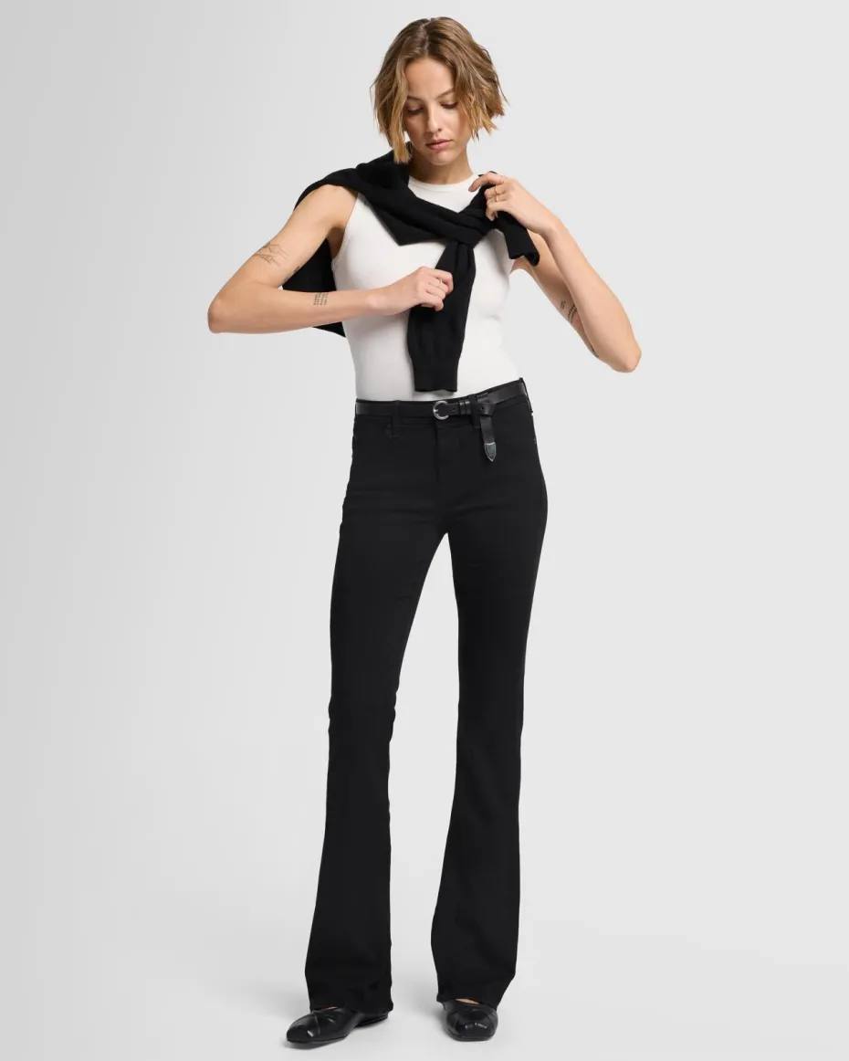B(air) Kimmie Bootcut in Rinsed Black