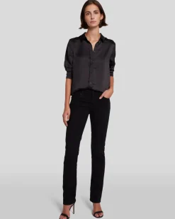 B(air) Kimmie Straight in Rinsed Black