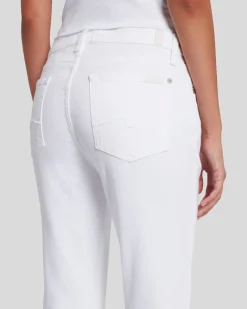 Broken Twill Josefina in White