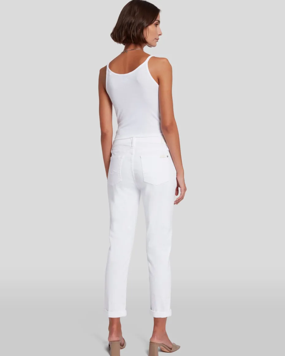 Broken Twill Josefina in White