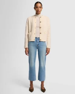 Cardigan in Milk