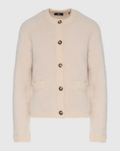 Cardigan in Milk