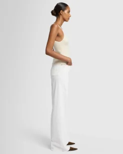 Cashmere Cami in White Sand