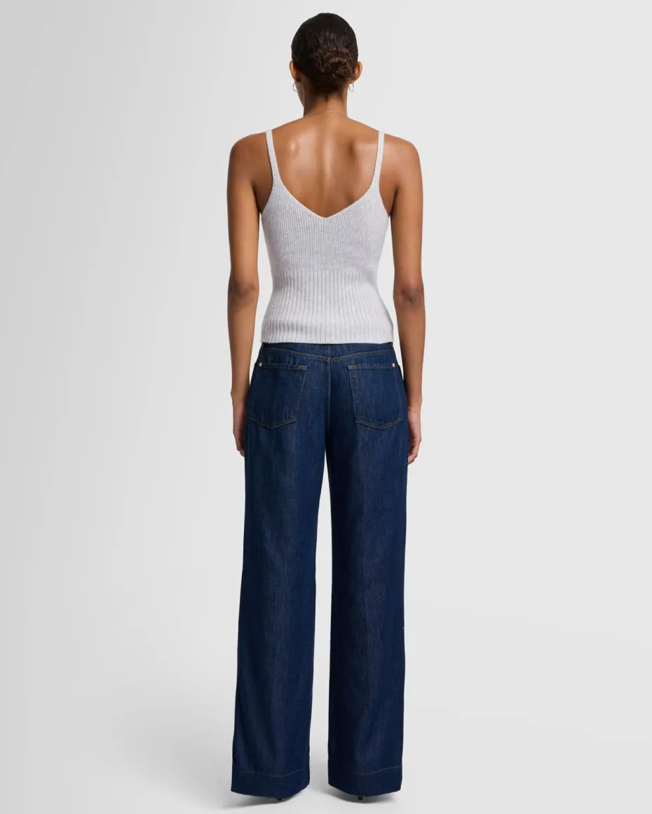 Cashmere Cami in White Sand
