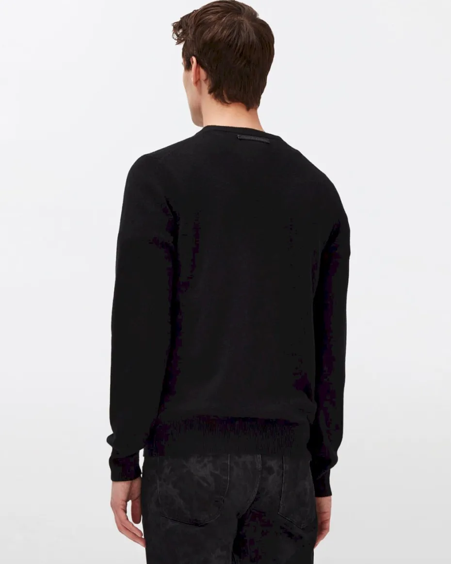 Cashmere Crew in Grey