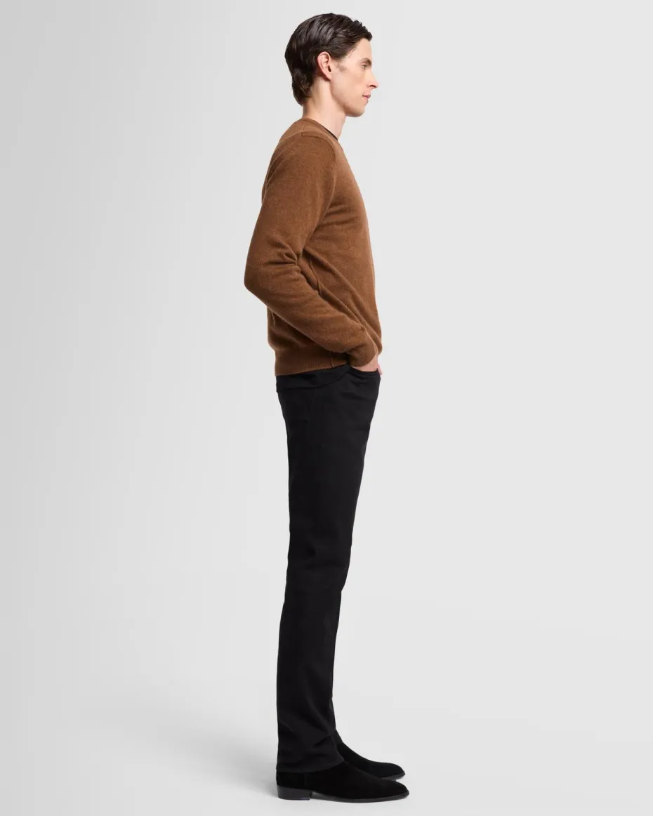 Cashmere Crew in Grey