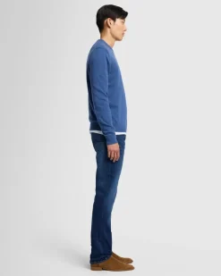 Cashmere Crew in Grey