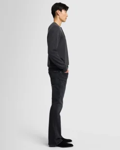 Cashmere Henley Sweater in Nutshell