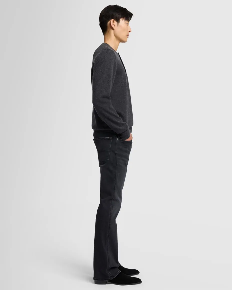 Cashmere Henley Sweater in Nutshell