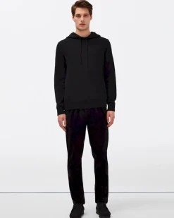 Cashmere Hoodie in Heather Grey