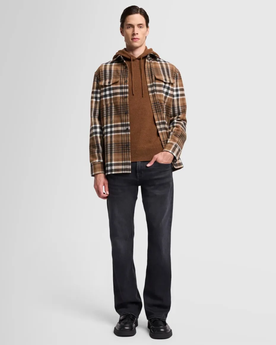 Cashmere Hoodie in Nutshell
