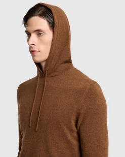 Cashmere Hoodie in Nutshell