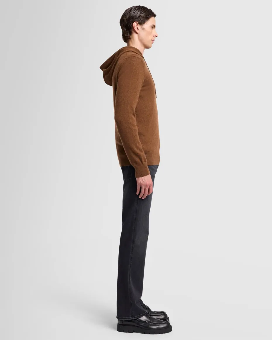 Cashmere Hoodie in Nutshell