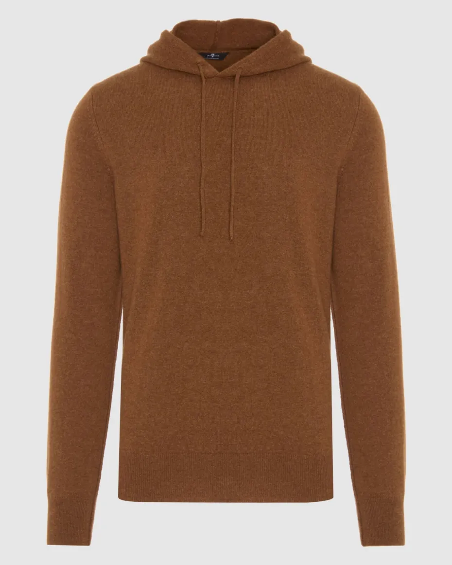 Cashmere Hoodie in Nutshell