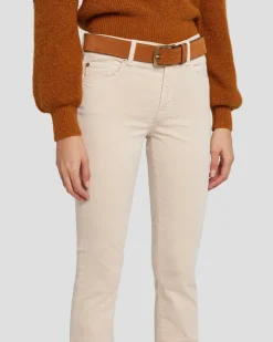 Classic Suede Belt in Cognac