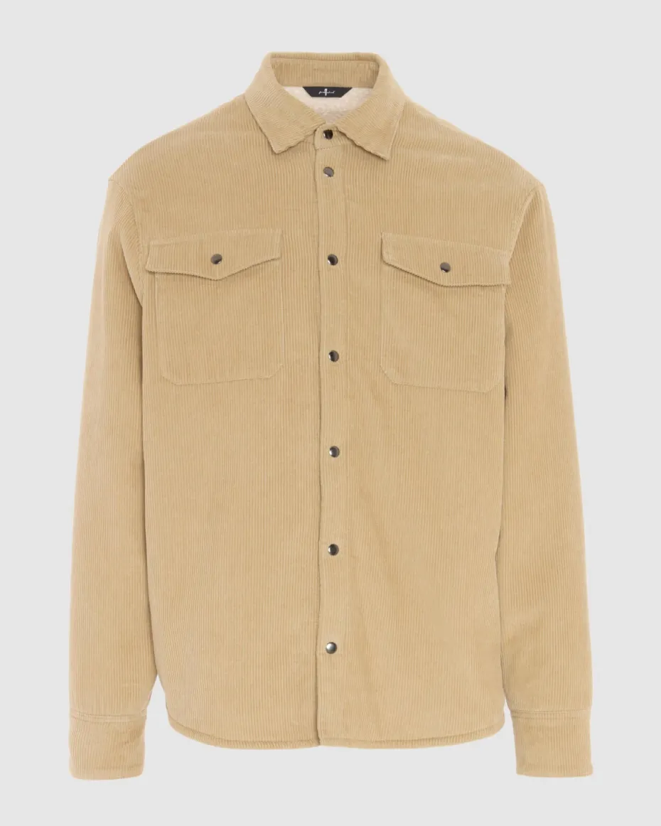 Corduroy Jacket in Wheat