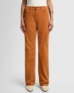 Corduroy Tess Trouser in Honey Mustard