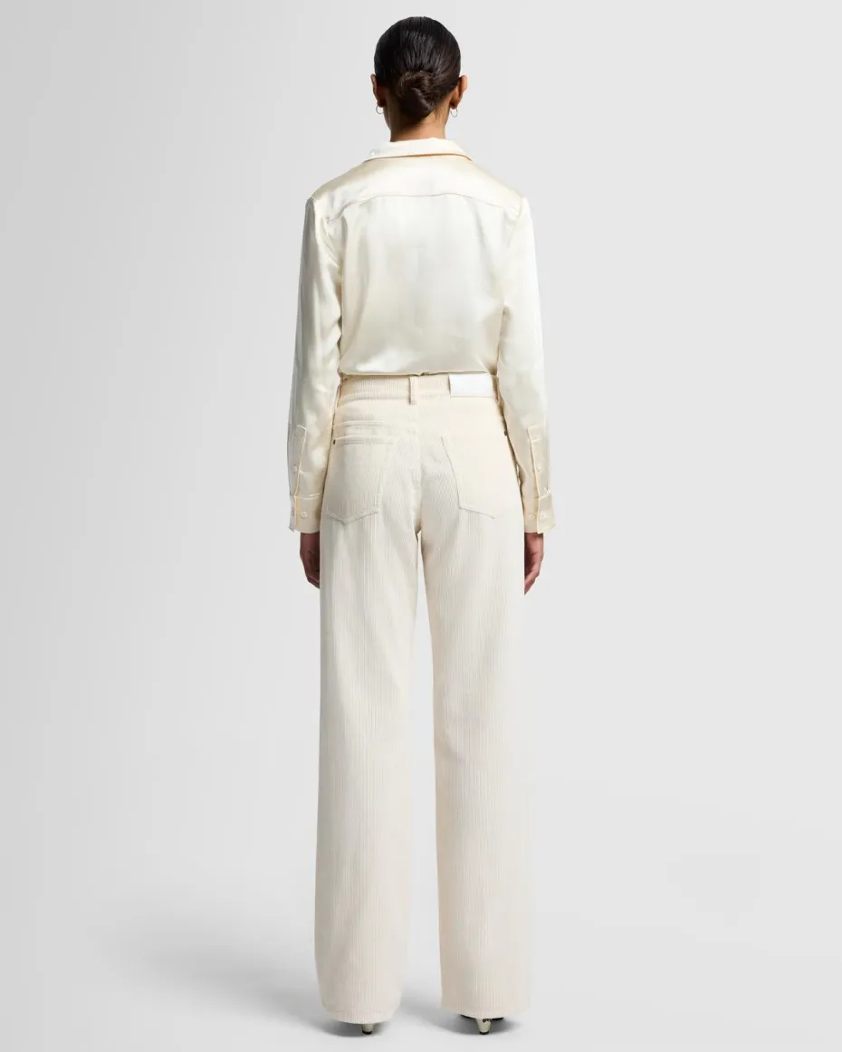 Corduroy Tess Trouser in Honey Mustard