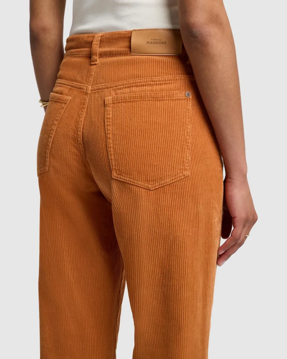 Corduroy Tess Trouser in Honey Mustard