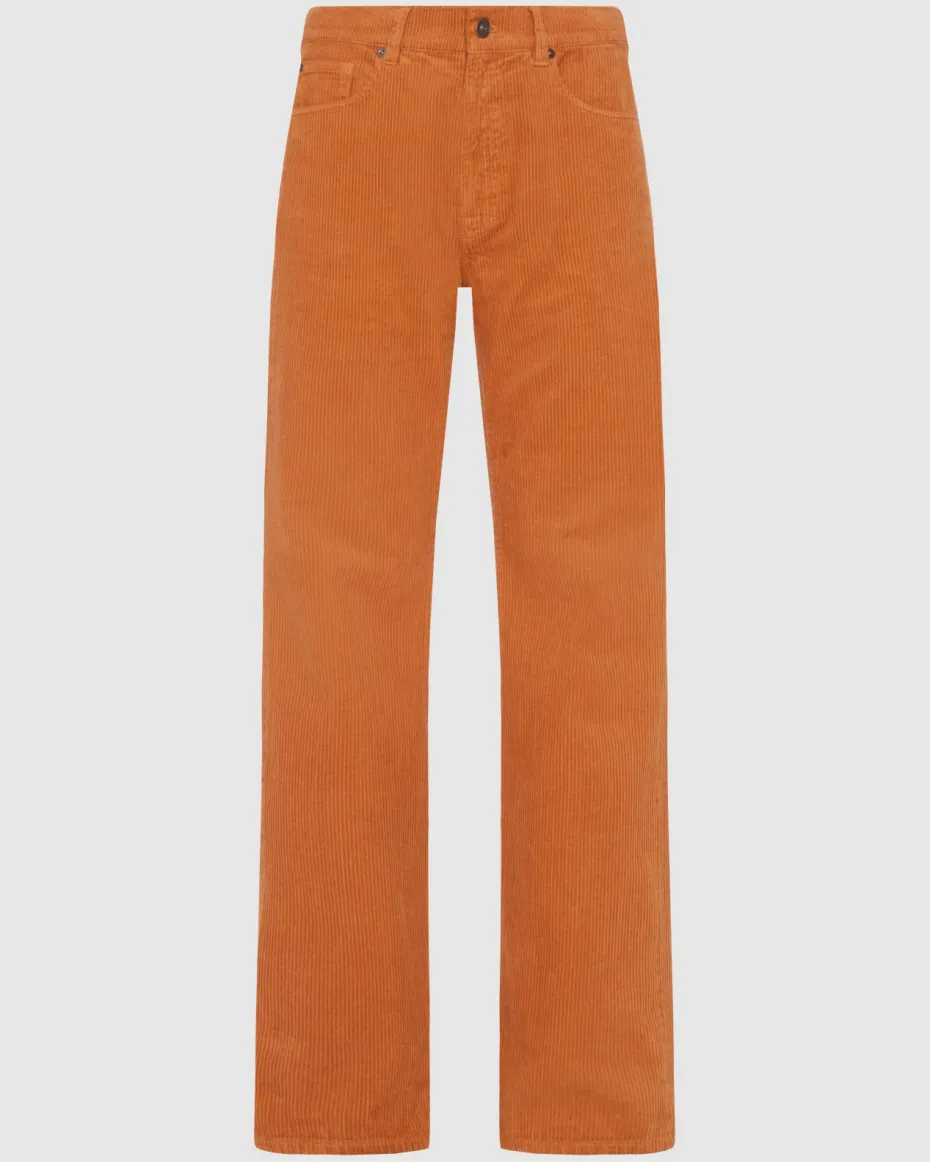 Corduroy Tess Trouser in Honey Mustard