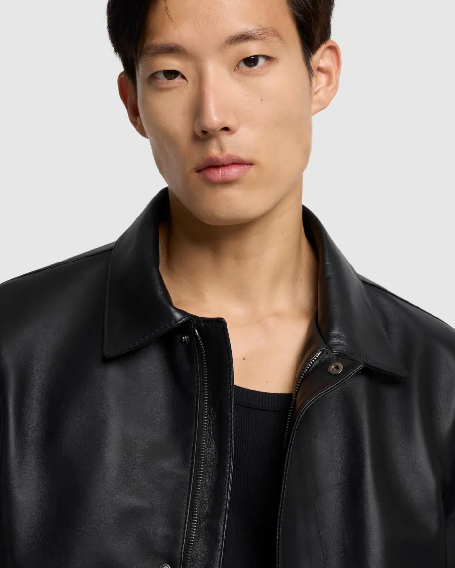 Leather Jacket in Black