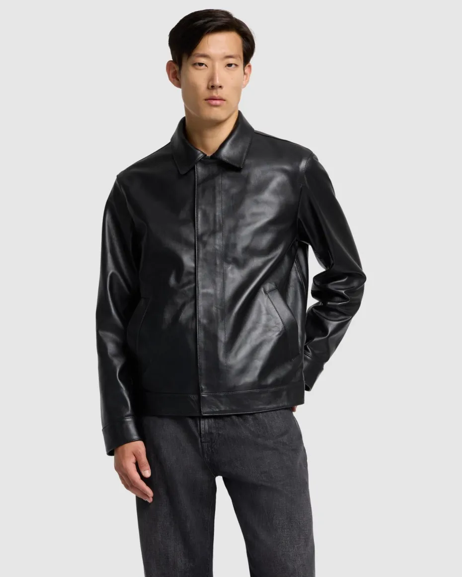 Leather Jacket in Black