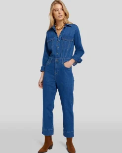 Left Hand Jumpsuit in Blue Soul