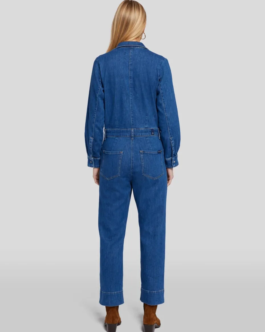 Left Hand Jumpsuit in Blue Soul
