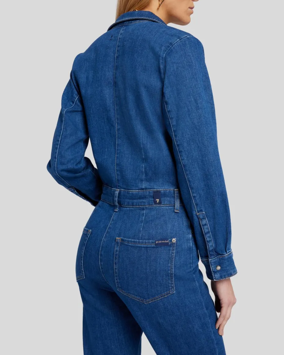 Left Hand Jumpsuit in Blue Soul