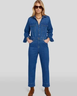 Left Hand Jumpsuit in Blue Soul