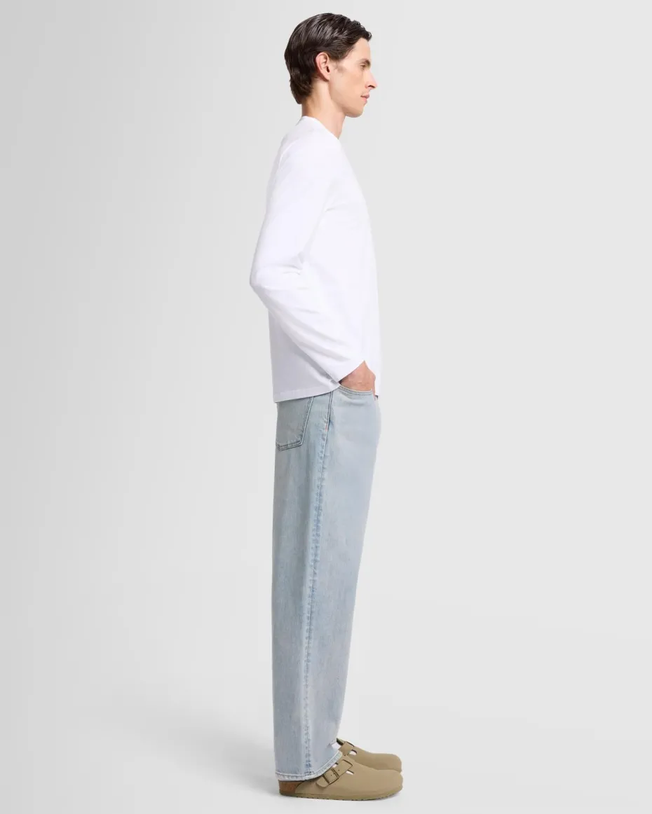 Luxe Performance Long Sleeve Tee in Nutshell