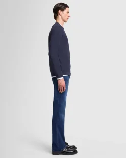 Luxe Performance Long Sleeve Tee in Nutshell