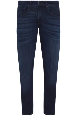Luxe Performance Plus Slimmy Tapered In Mid-Blue