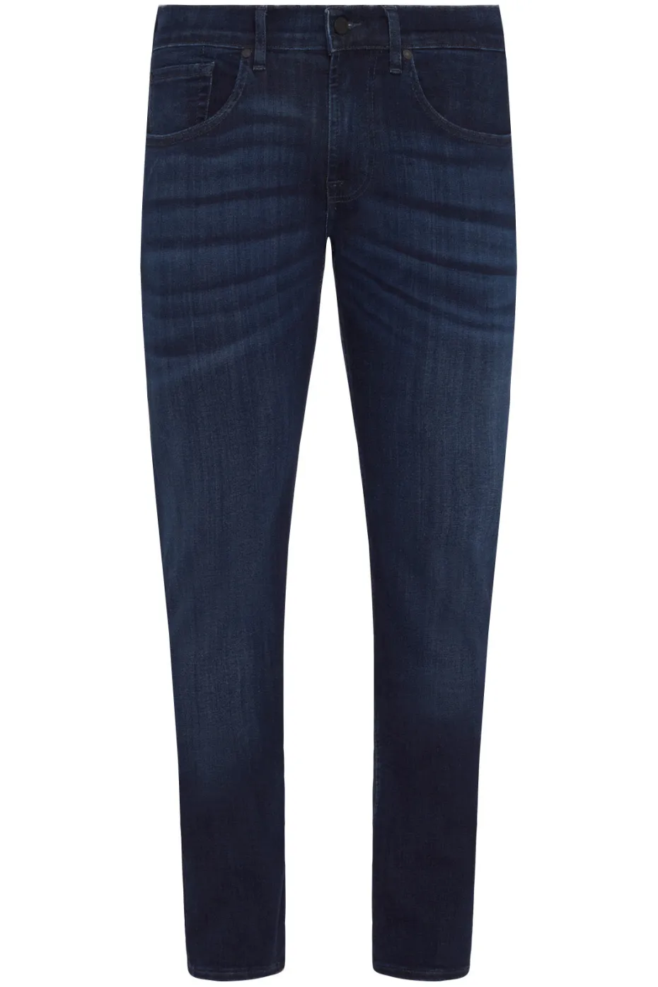 Luxe Performance Plus Slimmy Tapered In Mid-Blue
