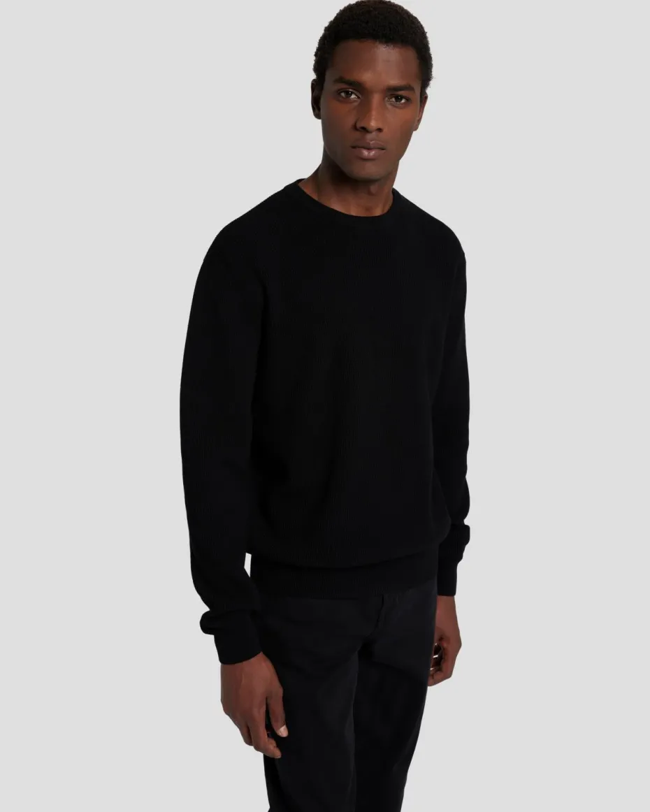 Luxe Performance Plus Sweater in Navy