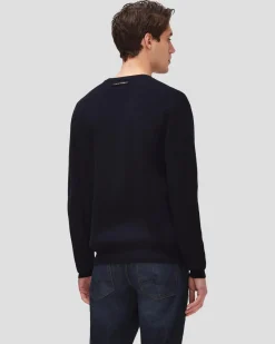 Luxe Performance Plus Sweater in Navy