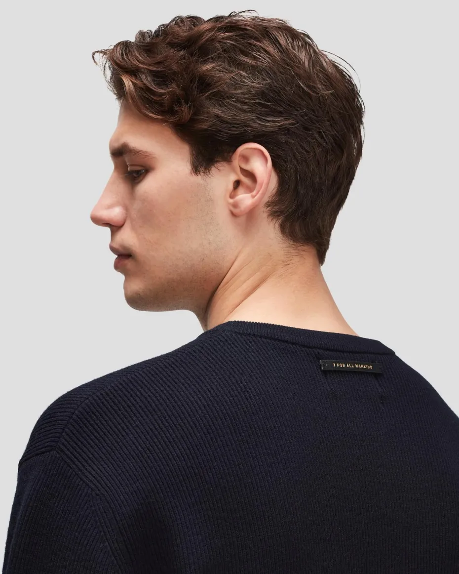 Luxe Performance Plus Sweater in Navy