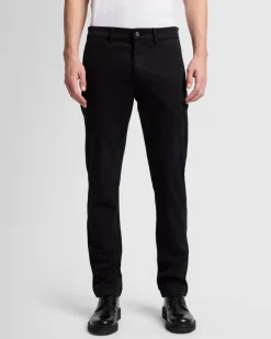 Luxe Performance Sateen Slimmy Chino in Black