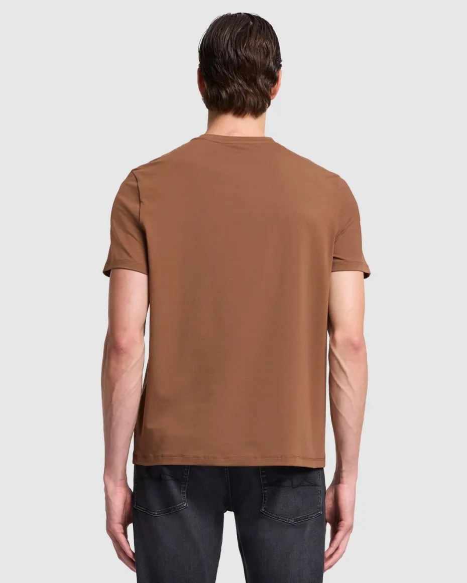 Luxe Performance Tee in Nutshell