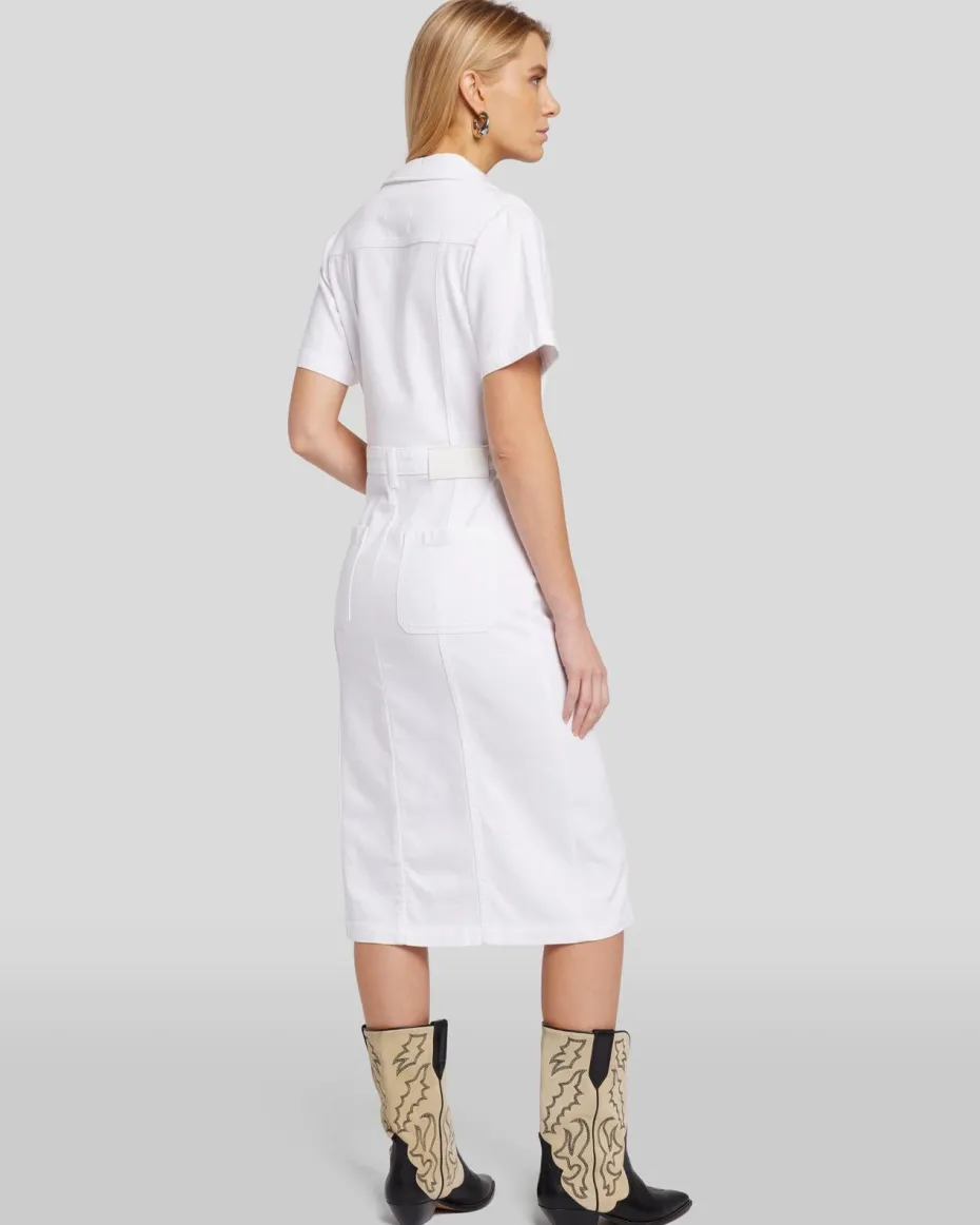 Luxe Vintage Patch Pocket Dress in Love Again