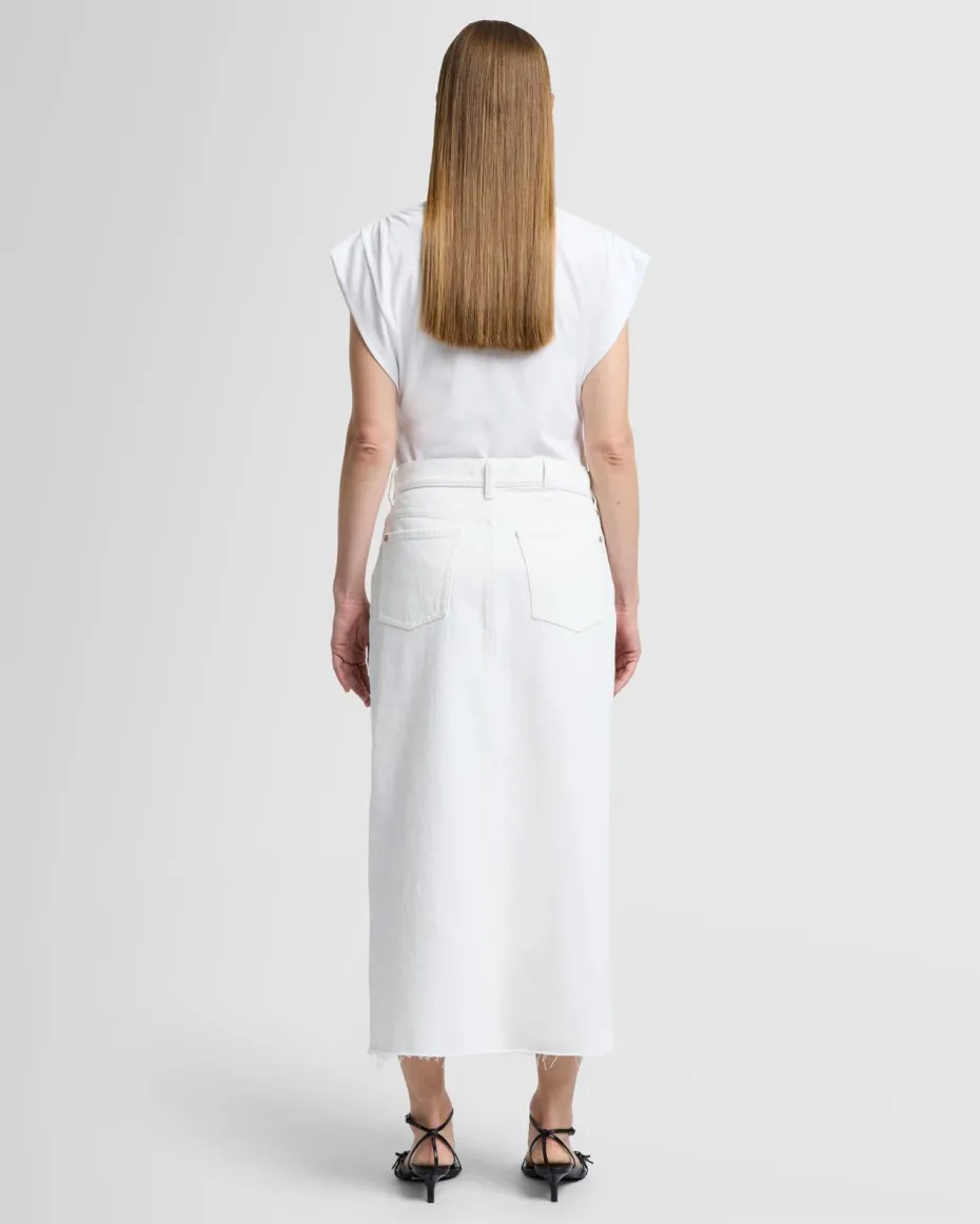 MANKIND Kellie Skirt in Vintage White
