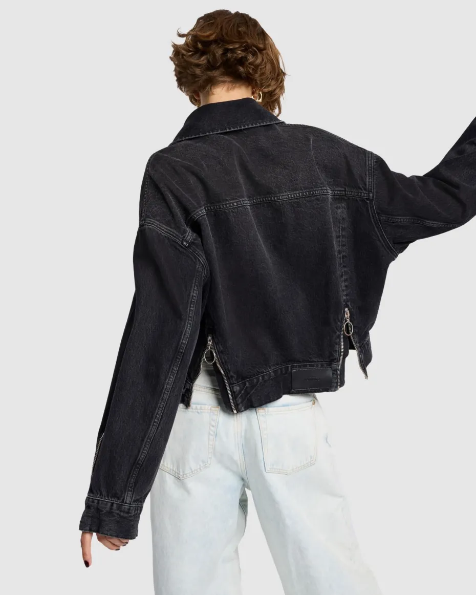 MANKIND Oli Cropped Trucker in Hustle