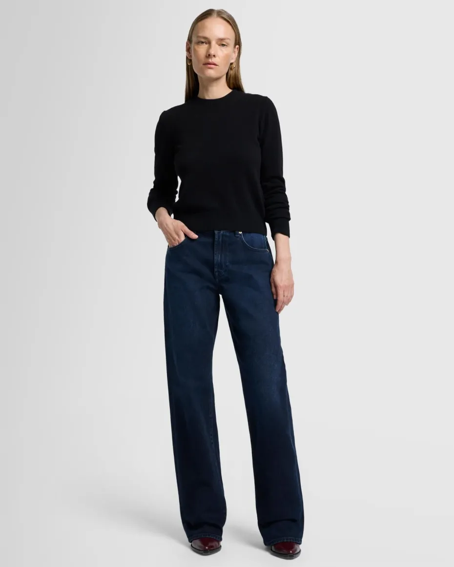MANKIND Tess Trouser in Blue Monday