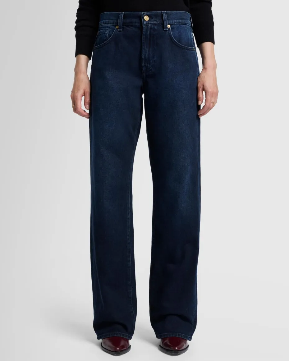 MANKIND Tess Trouser in Blue Monday