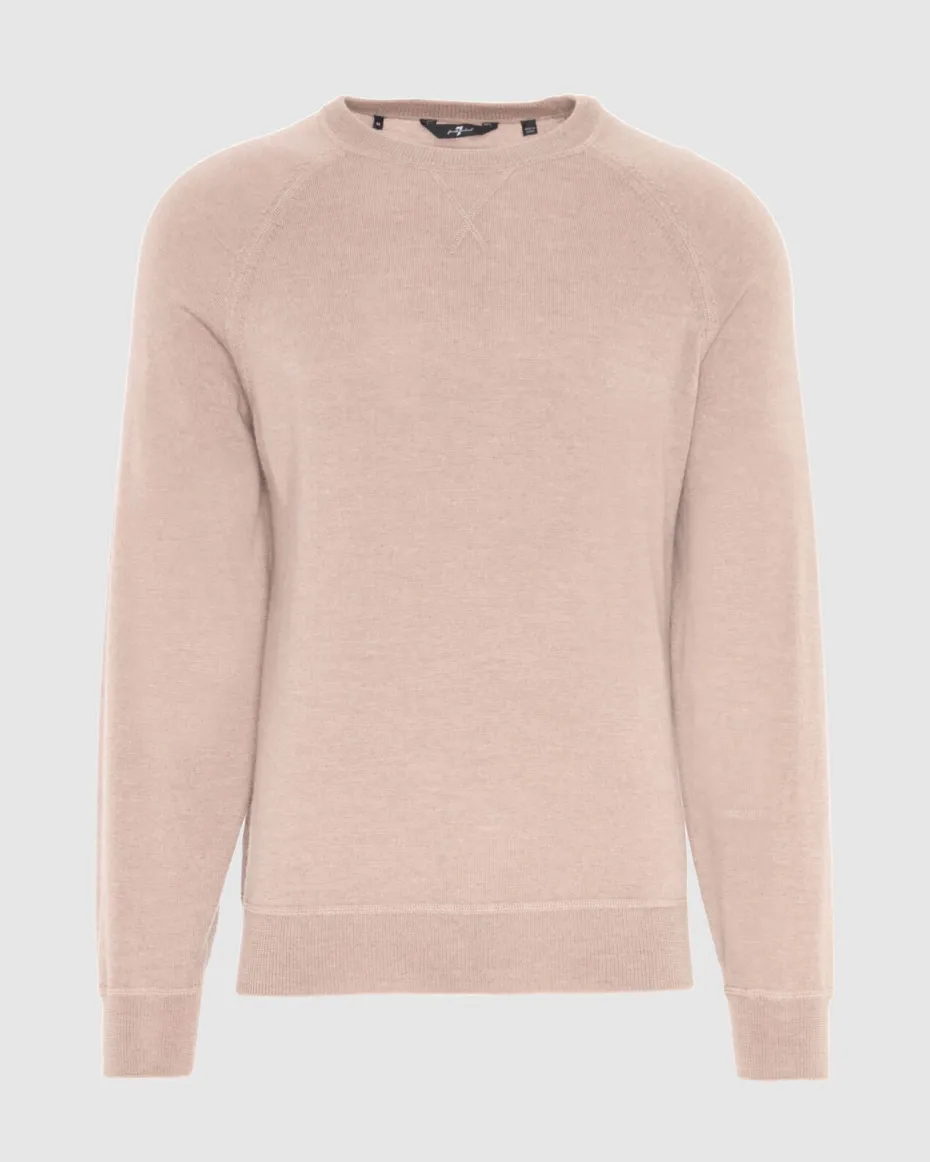 Merino Crewneck in Black