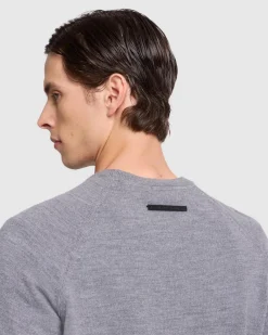Merino Crewneck in Black