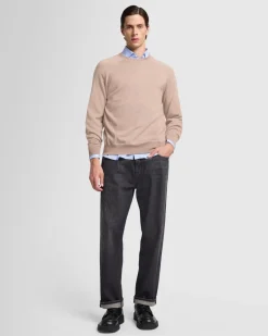 Merino Crewneck in Black