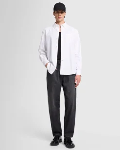 Oxford Button Down Shirt in White