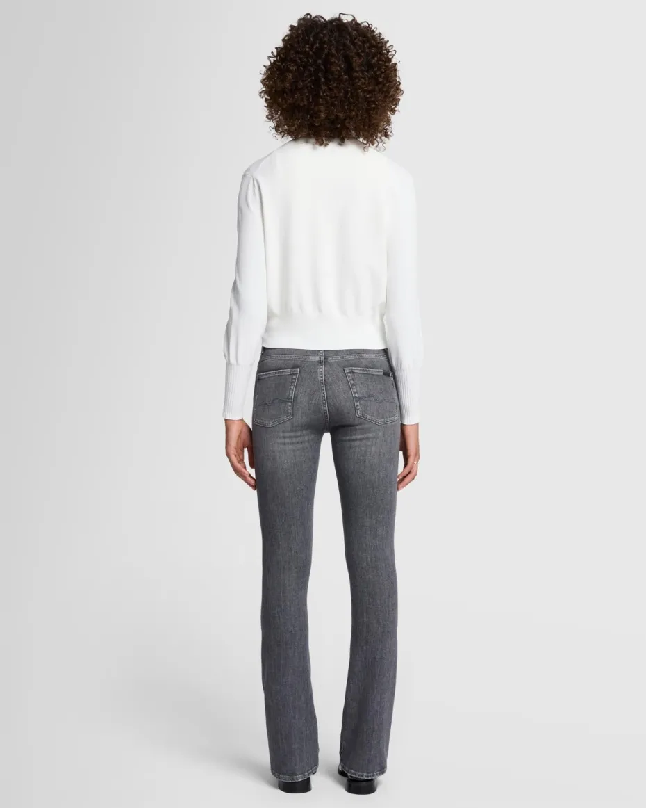 Ribbed Cardigan in Inkwell